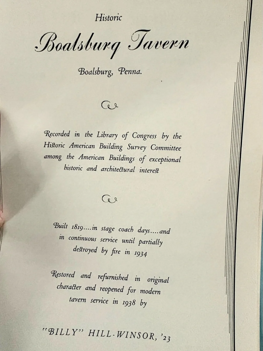 Rare  Penn State Alumnae Cook Book circa 1938 in great condition! -